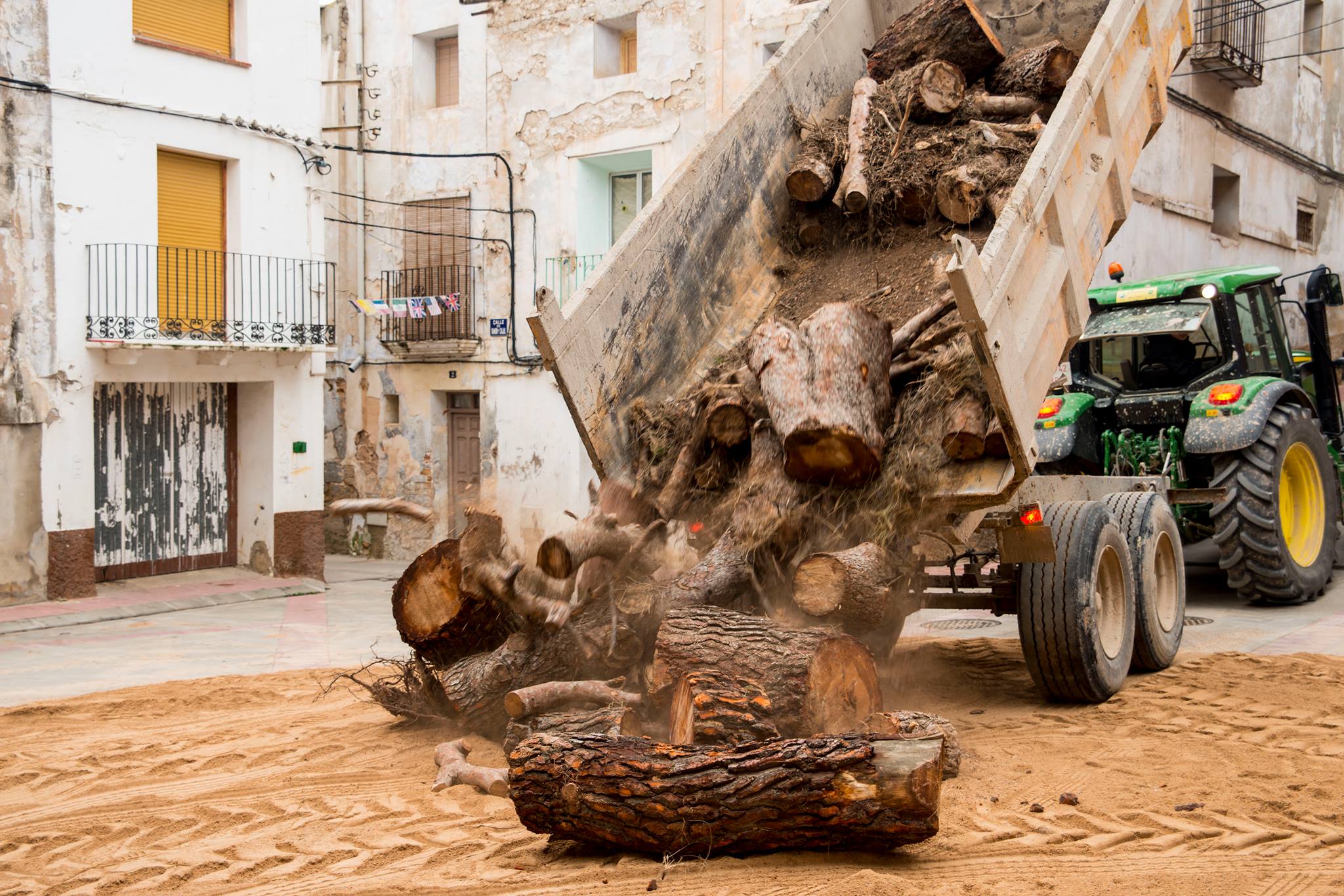 La previa de las fiestas de Santa Águeda.