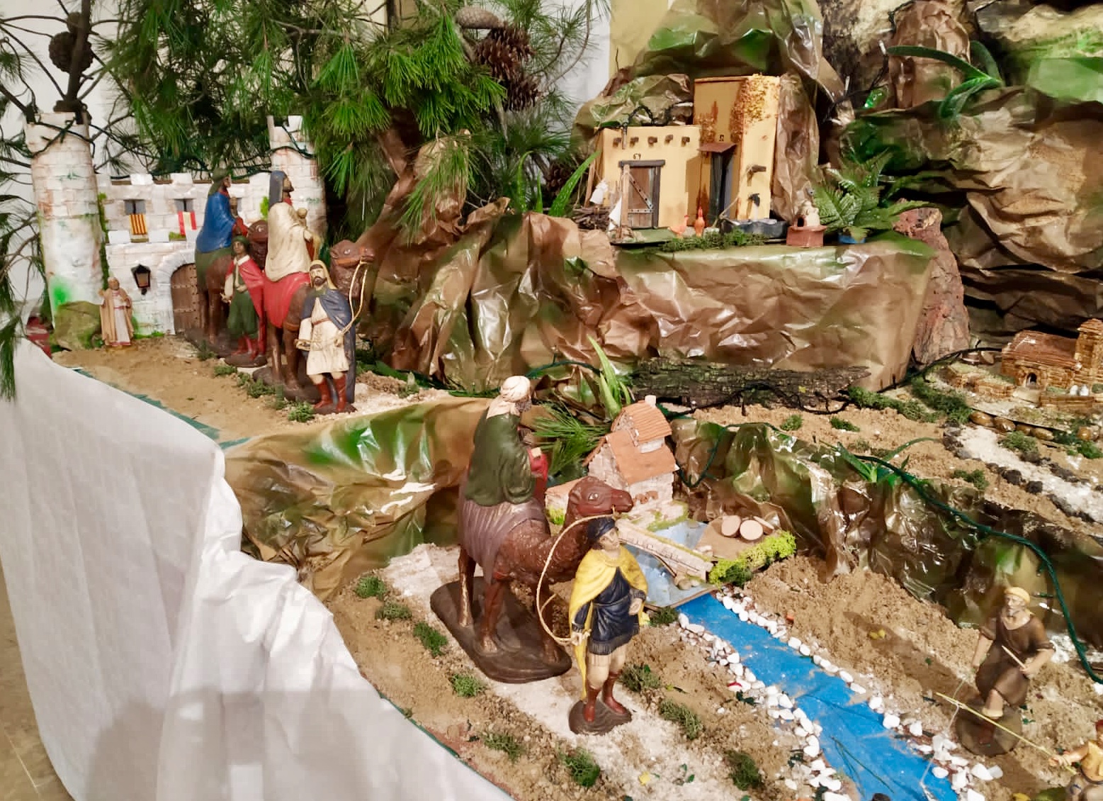 Belén en la Iglesia de la Asunción