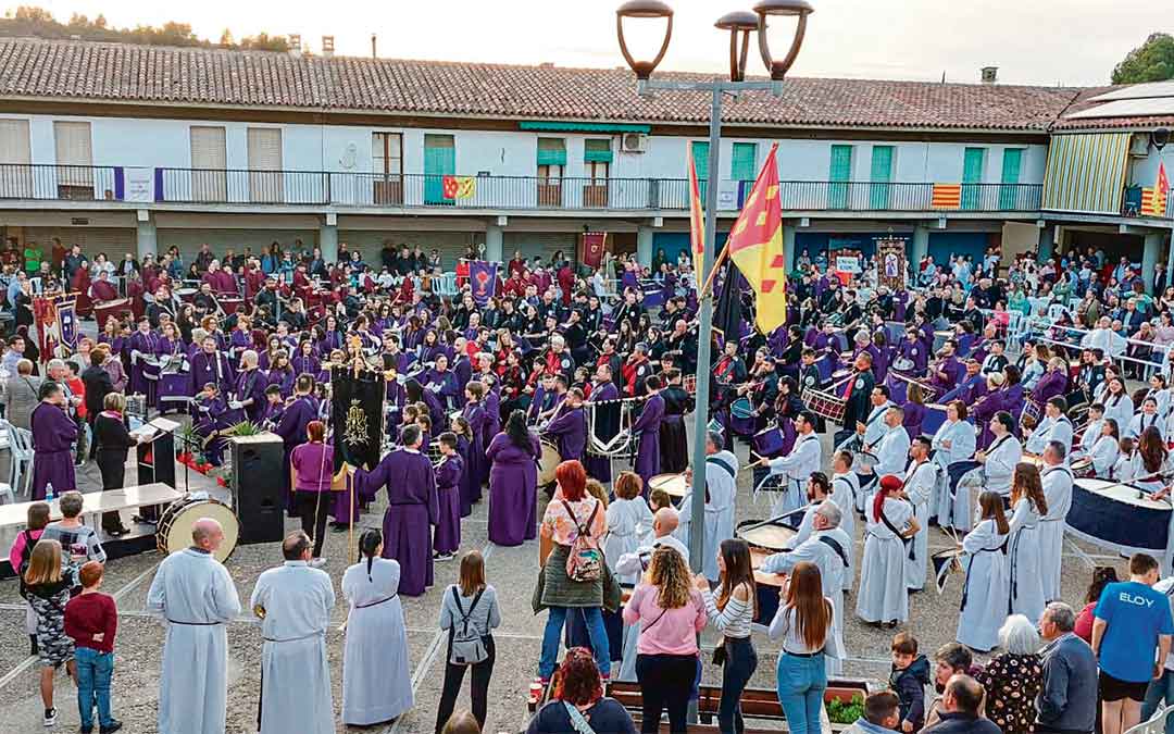Escatrón acoge el XXV Encuentro de Cofradías del Bajo Aragón Zaragozano